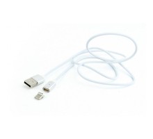 Дата кабель USB 2.0 AM to Type-C 1.0m magnet Cablexpert (CC-USB2-AMUCMM-1M)
