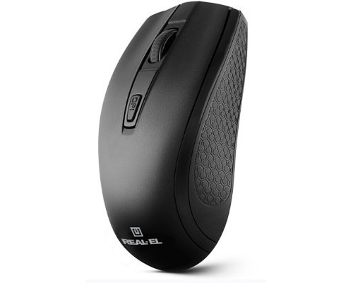 Мишка REAL-EL RM-308 Wireless Black