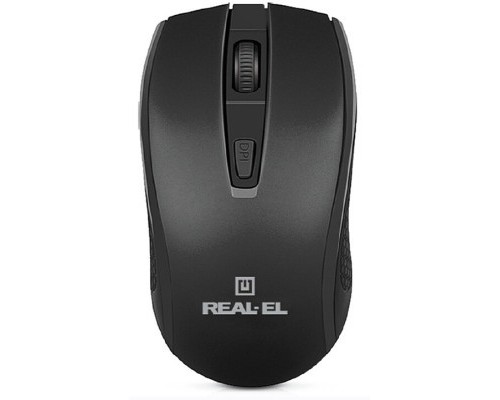 Мишка REAL-EL RM-308 Wireless Black
