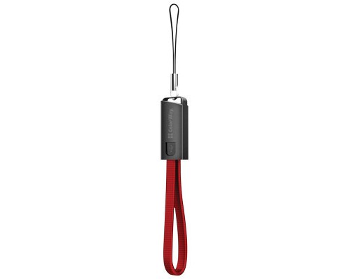 Дата кабель USB 2.0 AM to Micro 5P 0.22m red ColorWay (CW-CBUM022-RD)