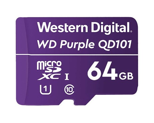 Карта пам'яті WD 64GB microSDXC class 10 UHS-I (WDD064G1P0C)