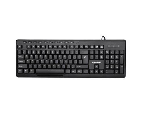 Комплект GIGABYTE GK-KM6300 USB UKR Black (GK-KM6300)