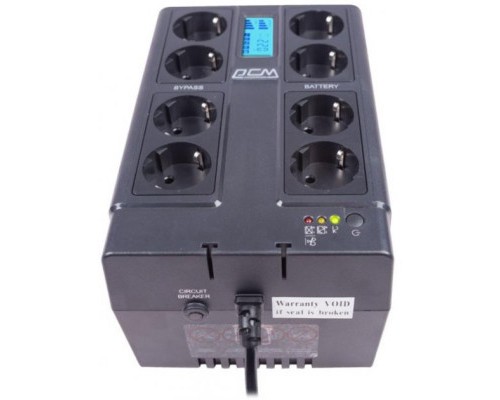Пристрій безперебійного живлення Powercom CUB-850N LCD