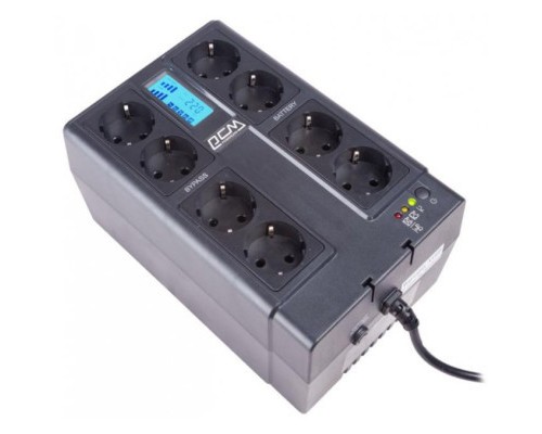 Пристрій безперебійного живлення Powercom CUB-850N LCD