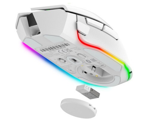 Мишка Razer Basilisk V3 Pro Wireless/Bluetooth White (RZ01-04620200-R3G1)