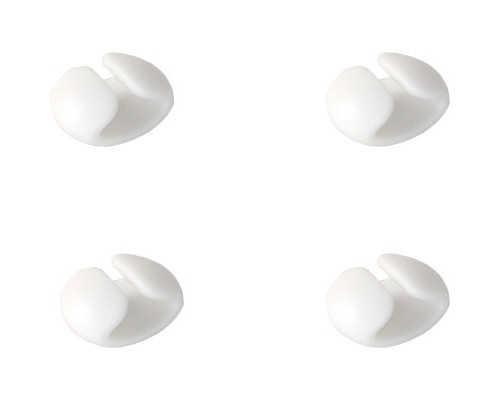 Тримач для кабелю Extradigital CC-969 Cable Clips, White (KBC1809)