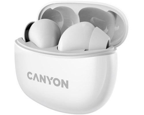 Навушники Canyon TWS-5 White (CNS-TWS5W)