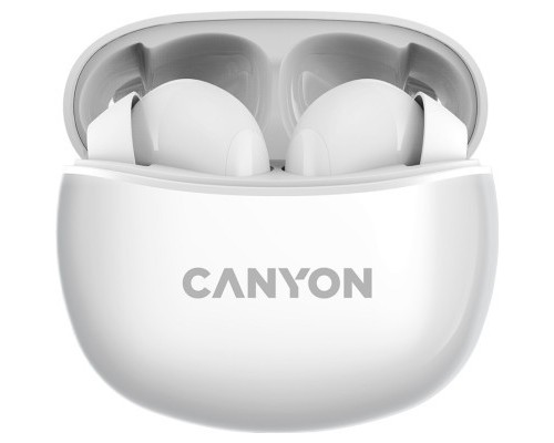 Навушники Canyon TWS-5 White (CNS-TWS5W)