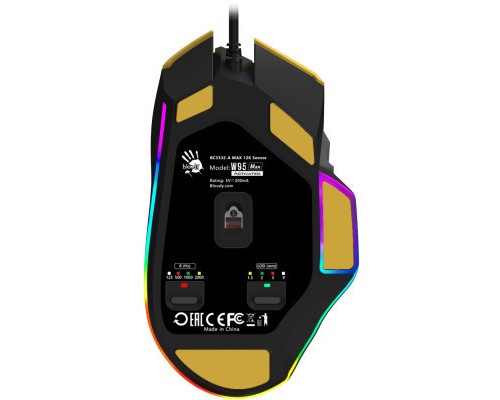 Мишка A4Tech Bloody W95 Max RGB Activated USB Sports Lime (Bloody W95 Max Sports Lime)