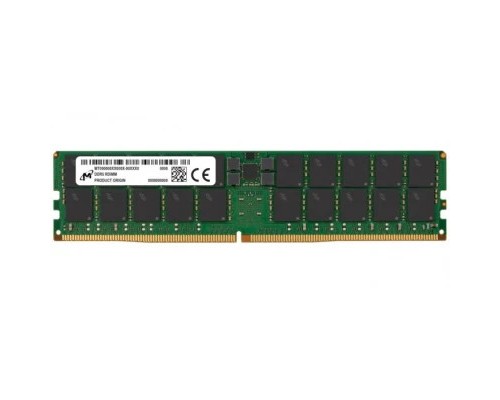 Модуль пам'яті для сервера Micron DDR5 RDIMM 64GB 2Rx4 4800 CL40 (16Gbit) (Single Pack) (MTC40F2046S1RC48BR)