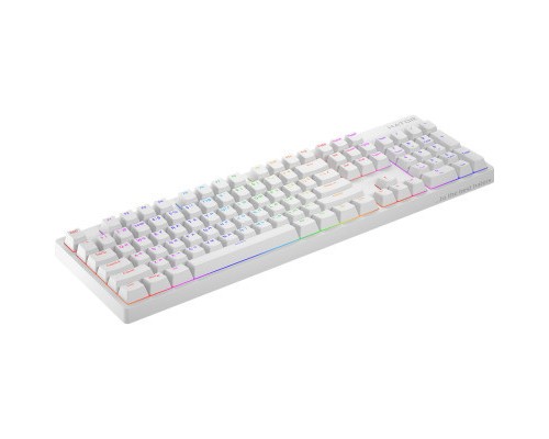 Клавіатура Hator Rockfall 2 Mecha Orange USB White (HTK-711)