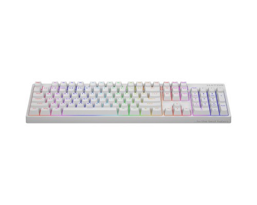 Клавіатура Hator Rockfall 2 Mecha Orange USB White (HTK-711)