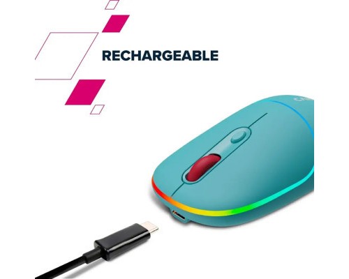 Мишка Canyon MW-22 Dual Band RGB Wireless Mountain Lavender (CNS-CMSW22ML)