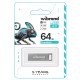 USB флеш накопичувач Wibrand 64GB Chameleon Silver USB 2.0 (WI2.0/CH64U6S)