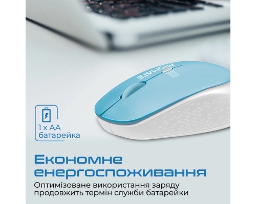 Мишка Promate Tracker Wireless Blue (tracker.blue)