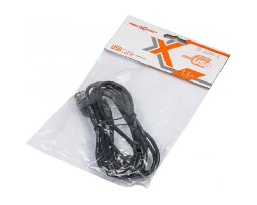 Дата кабель USB 2.0 AM/AF 1.8m Maxxter (U-AMAF-6)