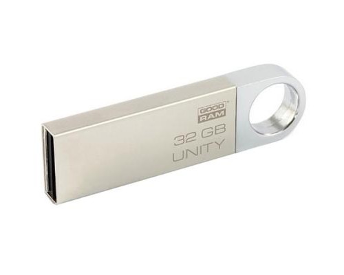 USB флеш накопичувач Goodram 32GB UUN2 (Unity) Silver USB 2.0 (UUN2-0320S0R11)