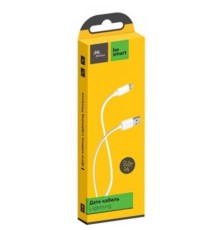 Дата кабель USB 2.0 AM to Lightning 0.2m White Florence (FD-L02-1W)