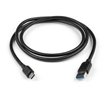 Дата кабель USB 3.0 Type-C to AM 1 m Vinga (VCPDCAM30TC1BK)