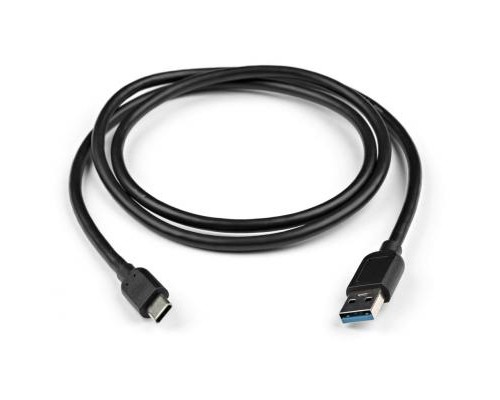 Дата кабель USB 3.0 Type-C to AM 1 m Vinga (VCPDCAM30TC1BK)