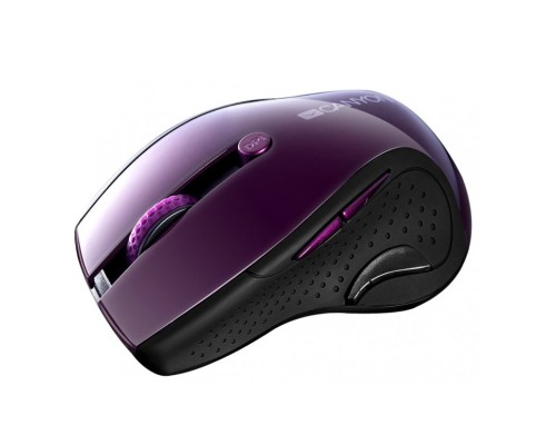 Мишка Canyon CNS-CMSW01P Wireless Purple/Black (CNS-CMSW01P)