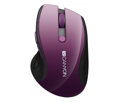 Мишка Canyon CNS-CMSW01P Wireless Purple/Black (CNS-CMSW01P)