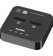 Док-станція для накопичувачів Maiwo 2*SATA M.2 SSD Key B/B+M USB 3.1 Gen1 Type-C (K3016SG1)