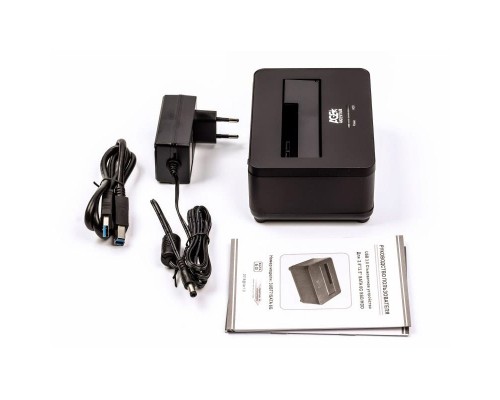 Док-станція для накопичувачів AgeStar USB3.0 black (3UBT7 (Black))