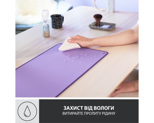 Килимок для мишки Logitech Desk Mat Studio Series Lavender (956-000054)