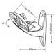 Кронштейн до акустики Walfix SM-1B
