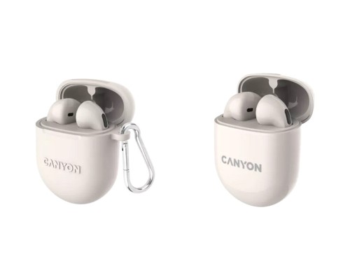 Навушники Canyon TWS-6 Beige (CNS-TWS6BE)