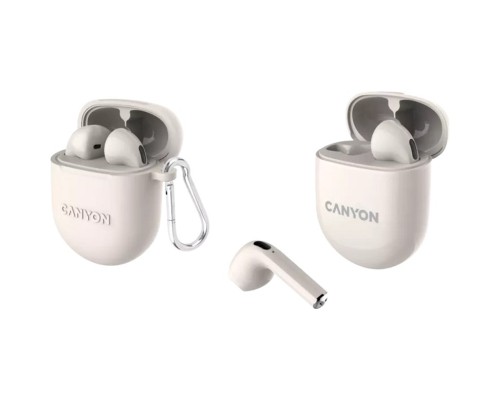 Навушники Canyon TWS-6 Beige (CNS-TWS6BE)