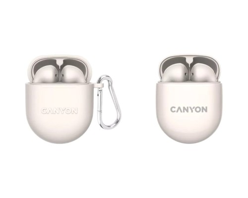 Навушники Canyon TWS-6 Beige (CNS-TWS6BE)