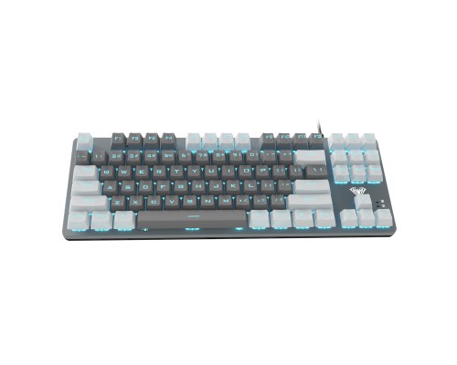 Клавіатура Aula F3287 Keycap KRGD Blue USB UA White/Grey (6948391240688)