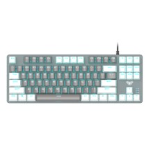 Клавіатура Aula F3287 Keycap KRGD Blue USB UA White/Grey (6948391240688)