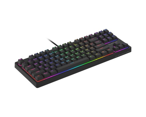 Клавіатура Hator Rockfall 2 Mecha TKL Orange USB Black (HTK-520)