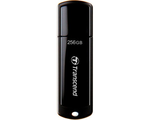 USB флеш накопичувач Transcend 256GB JetFlash 700 Black USB 3.1 (TS256GJF700)