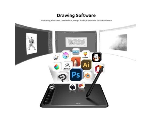 Графічний планшет Parblo Intangbo X7 Black (INTANGBOX7)