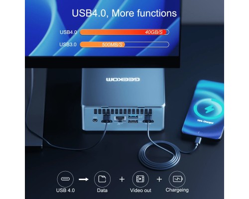 Комп'ютер GEEKOM Mini IT13 / i7-13620H, 32GB, SSD 1TB, WIN11 Pro (GMIT13i713620-321T-EU)