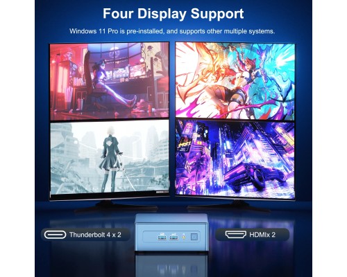 Комп'ютер GEEKOM Mini IT13 / i7-13620H, 32GB, SSD 1TB, WIN11 Pro (GMIT13i713620-321T-EU)