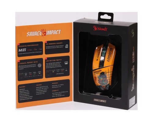 Мишка A4Tech W63 Max USB Renegade Sunset (4711422003642)