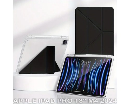 Чохол до планшета BeCover Ultra Slim Origami Transparent Apple iPad Pro 13