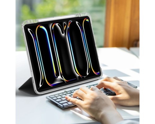 Чохол до планшета BeCover Ultra Slim Origami Transparent Apple iPad Pro 13