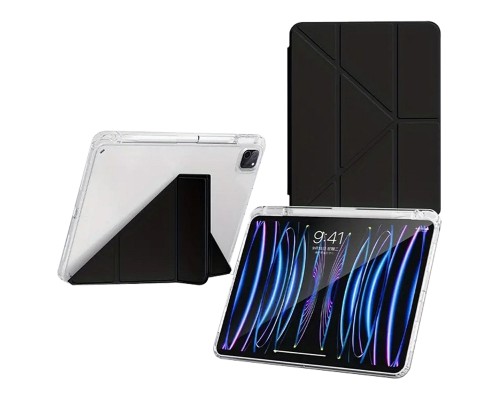 Чохол до планшета BeCover Ultra Slim Origami Transparent Apple iPad Pro 13
