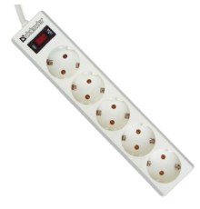 Мережевий фільтр живлення Defender ES 5m 5 роз. white (99483)