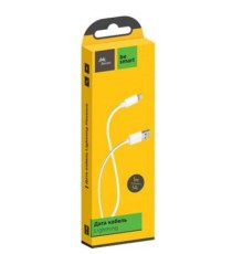 Дата кабель USB 2.0 AM to Lightning 1.0m White Florence (FD-L1-1W)
