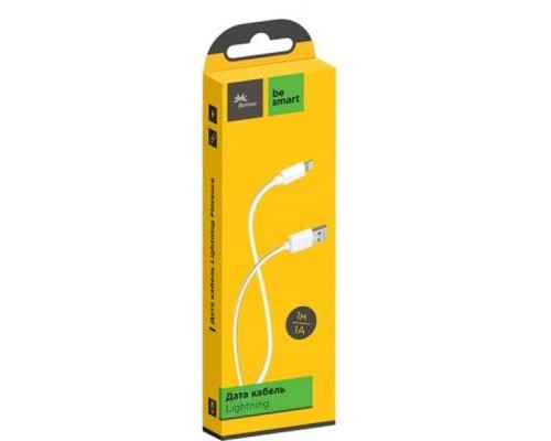 Дата кабель USB 2.0 AM to Lightning 1.0m White Florence (FD-L1-1W)