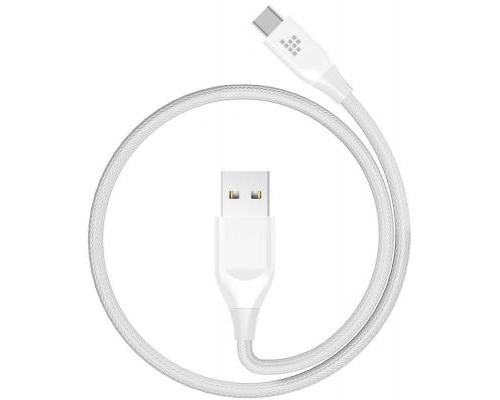 Дата кабель USB 2.0 AM to Type-C 1.0m ATC5 Nylon White Tronsmart (235693)