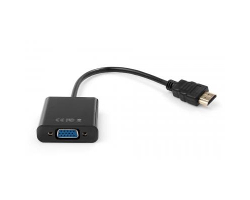 Перехідник HDMI to VGA 1080p Vinga (VCPAHDMIM2VGAFBK)