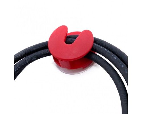 Тримач для кабелю Extradigital Hook LF003, Red (KBC1730)